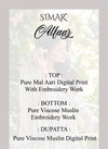 Alfaaz By Glossy Mal Aari Printed Wholesale Dress Material Suppliers In Mumbai
